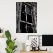 Poster fenêtre cassée (Bureau à domicile)