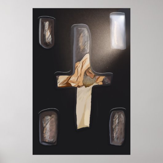 Poster Fenêtre Cruciform, Pari Emmanuel Imprimer (Devant)