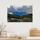 Poster Fenêtre dans les nuages (Cuisine)