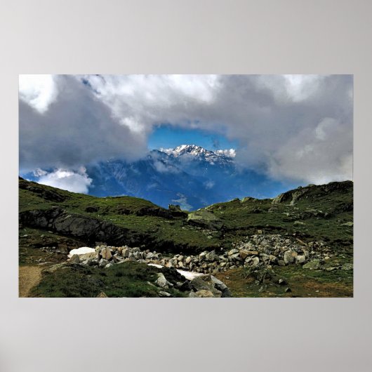 Poster Fenêtre dans les nuages (Devant)