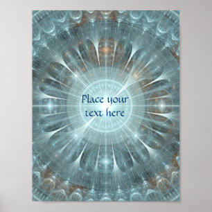 Poster Fenêtre de la cathédrale de Noël