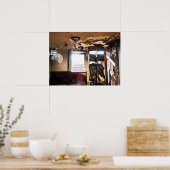 Poster Fenêtre de pauvreté (Cuisine)