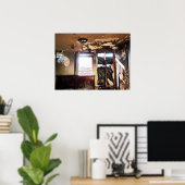 Poster Fenêtre de pauvreté (Bureau à domicile)