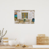 Poster Fenêtre douce avec volets (Cuisine)