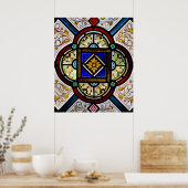 Poster Fenêtre en verre tendu (Cuisine)