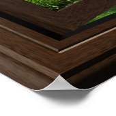 Poster Fenêtre Faux Personnalisées Afficher Ajouter Votre (Coin)