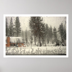 Poster Fenêtre figée