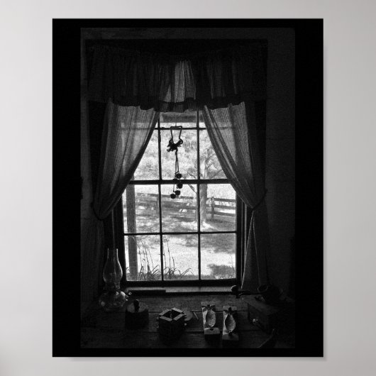 Poster Fenêtre Homestead (Devant)