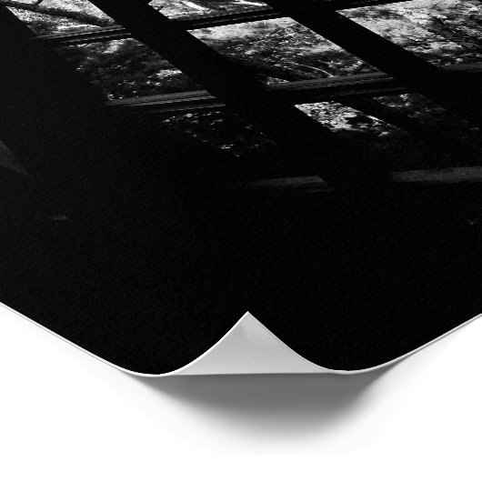 Poster Fenêtre inclinée (Coin)