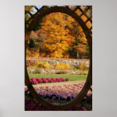 Poster Fenêtre Jardin (Devant)