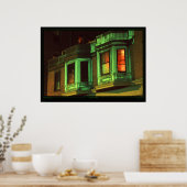 Poster Fenêtre Noël (Cuisine)