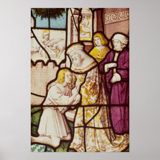 Poster Fenêtre représentant le retour du prodigue (Devant)