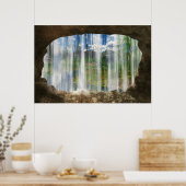 Poster Fenêtre sur l'affiche de Cwm (Cuisine)