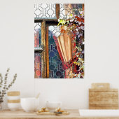 POSTER FENÊTRE VICTORIENNE (Cuisine)