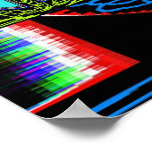 Poster Fenêtres des signes de paix Squiger (Coin)