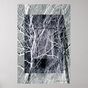 Poster Fenêtres en bois