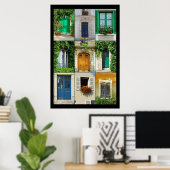 Poster Fenêtres et portes de France (Bureau à domicile)