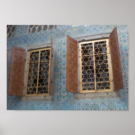 Poster Fenêtres étoilées (Devant)