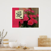 Poster Feng Shui : Bagua Images : Love Floral (Cuisine)