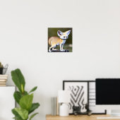 Poster Fennec Fox 1 (Bureau à domicile)
