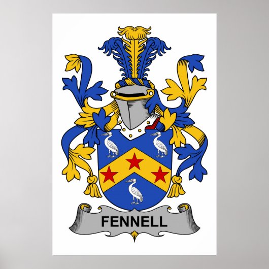 Poster Fennell Family Crest (Devant)