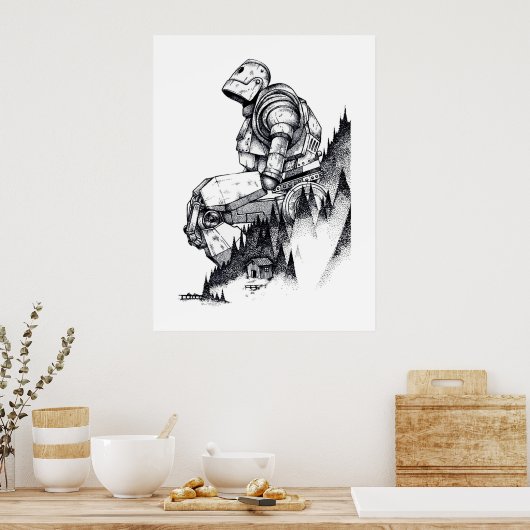 Poster Fer géant (Cuisine)