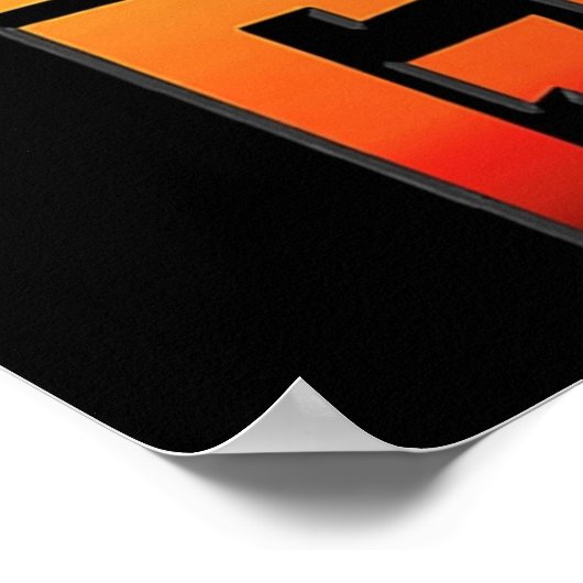 Poster Fer géant (Coin)