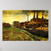 Poster Fer Mill à La Haye par Vincent van Gogh (Devant)