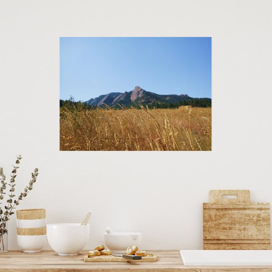 Poster Fer plat (Cuisine)