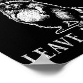 Poster Feral And Pregnant Funny Pregnant Raccoon Baby Ann (Coin)