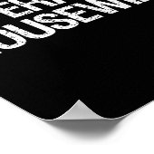 Poster Feral Housewife Shirt Funny Stay At Home Mom Homem (Coin)