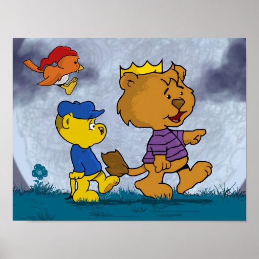 Poster Ferald, Birzy et Kingston (Devant)