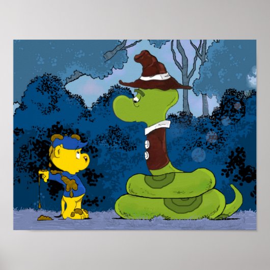 Poster Ferald et M. Wiggly (Devant)