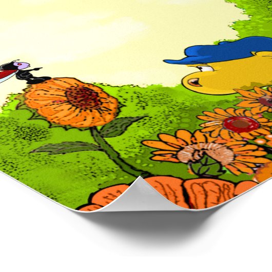 Poster Ferald et Mizz Ladybug (Coin)