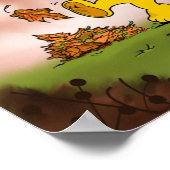 Poster Ferald Parmi Les Feuilles D'Automne (Coin)