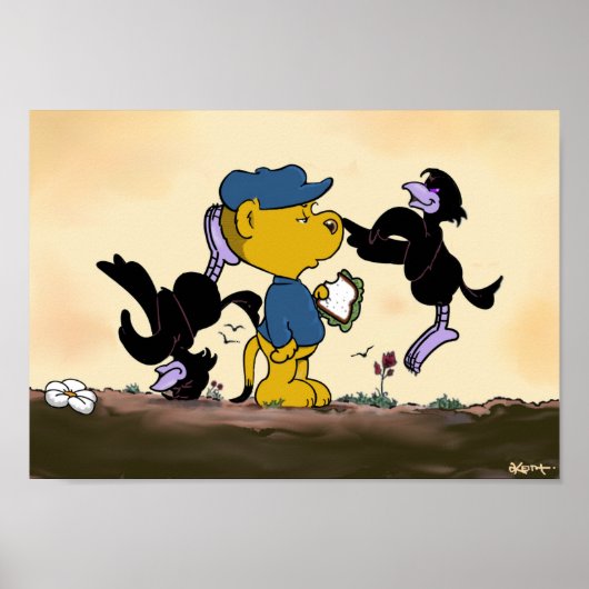 Poster Ferald & Pesky Crows (Devant)