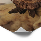 Poster Ferdinand von Wright - Aigle à queue blanche (Coin)