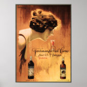 Poster FERDINANDO DAL CORNO Padova Ancienne publicité pou (Devant)