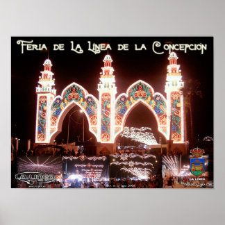 Poster Feria de La Linea de la Concepcion