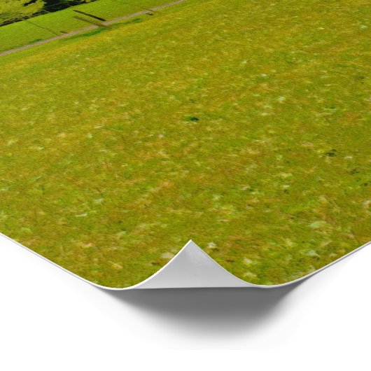 Poster Ferme à chevaux (Coin)