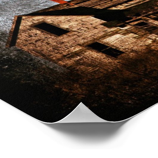 Poster Ferme abandonnée (Coin)