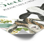 Poster Ferme Animal de verdure S'il vous plaît prendre un (Coin)