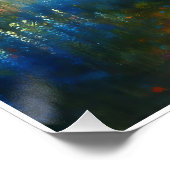 Poster Ferme dans un champ de fleurs (Coin)