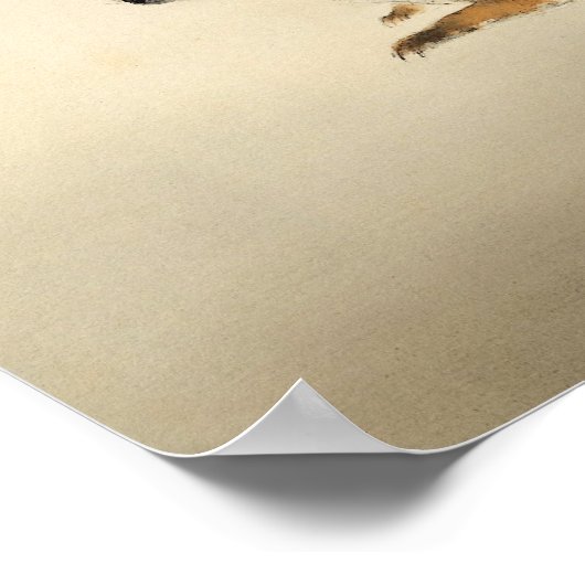 Poster Ferme d'automne (Coin)