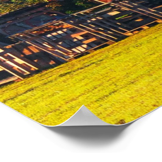 Poster Ferme de la paix (Coin)