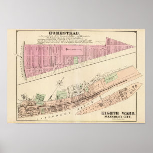 Poster Ferme de la salle 8 d'Allegheny