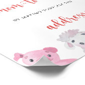 Poster Ferme - destinataire (Coin)