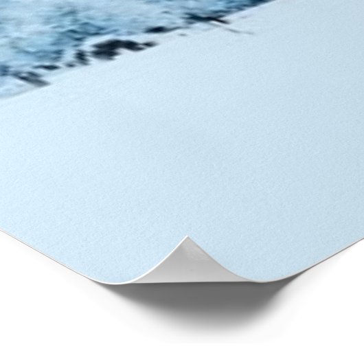 Poster Ferme d'hiver (Coin)