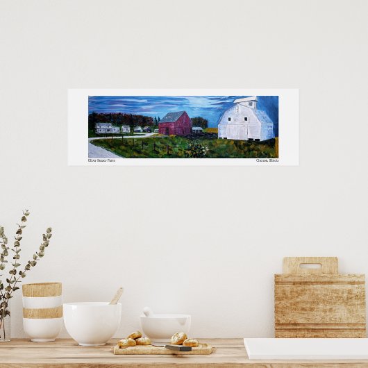 Poster Ferme d'Oliver Reeser (Cuisine)