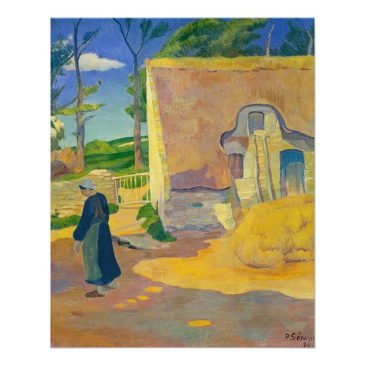 Poster Ferme du Pouldu, 1890 (huile sur toile) (Devant)